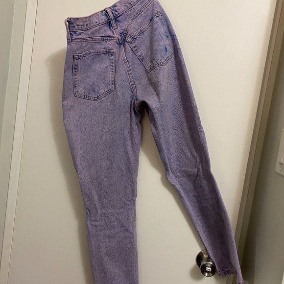 High Waisted Acid Wash Jeans - Picture 2 of 2